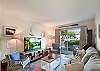 This alternate angle shows off the natural light and easy patio access from the living room. Whether you’re streaming a movie or heading out with your morning coffee, this layout flows effortlessly.