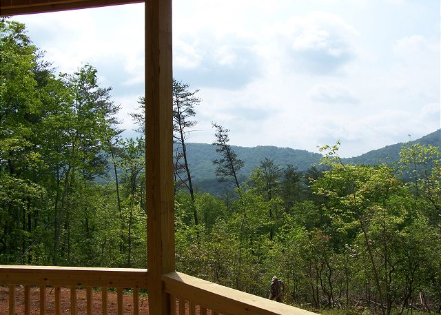 Wrap around decks. Master suite has a private screen porch. 2 King size bedrooms and 1 Queen.