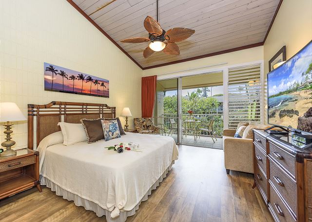Napili Shores Garden View Studio Suite on the Renowned Napili Bay with AC