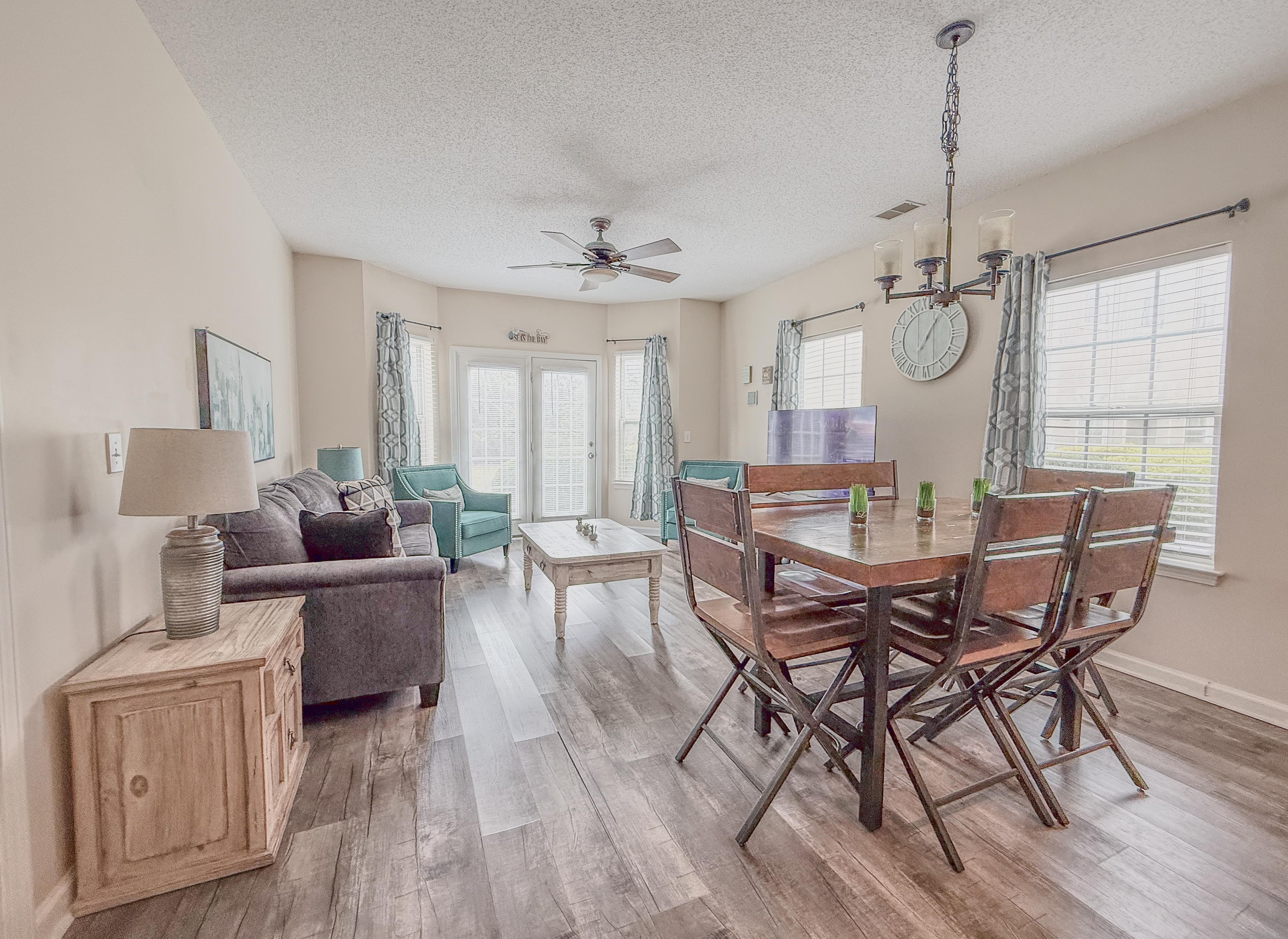 Dining Table & Living Room