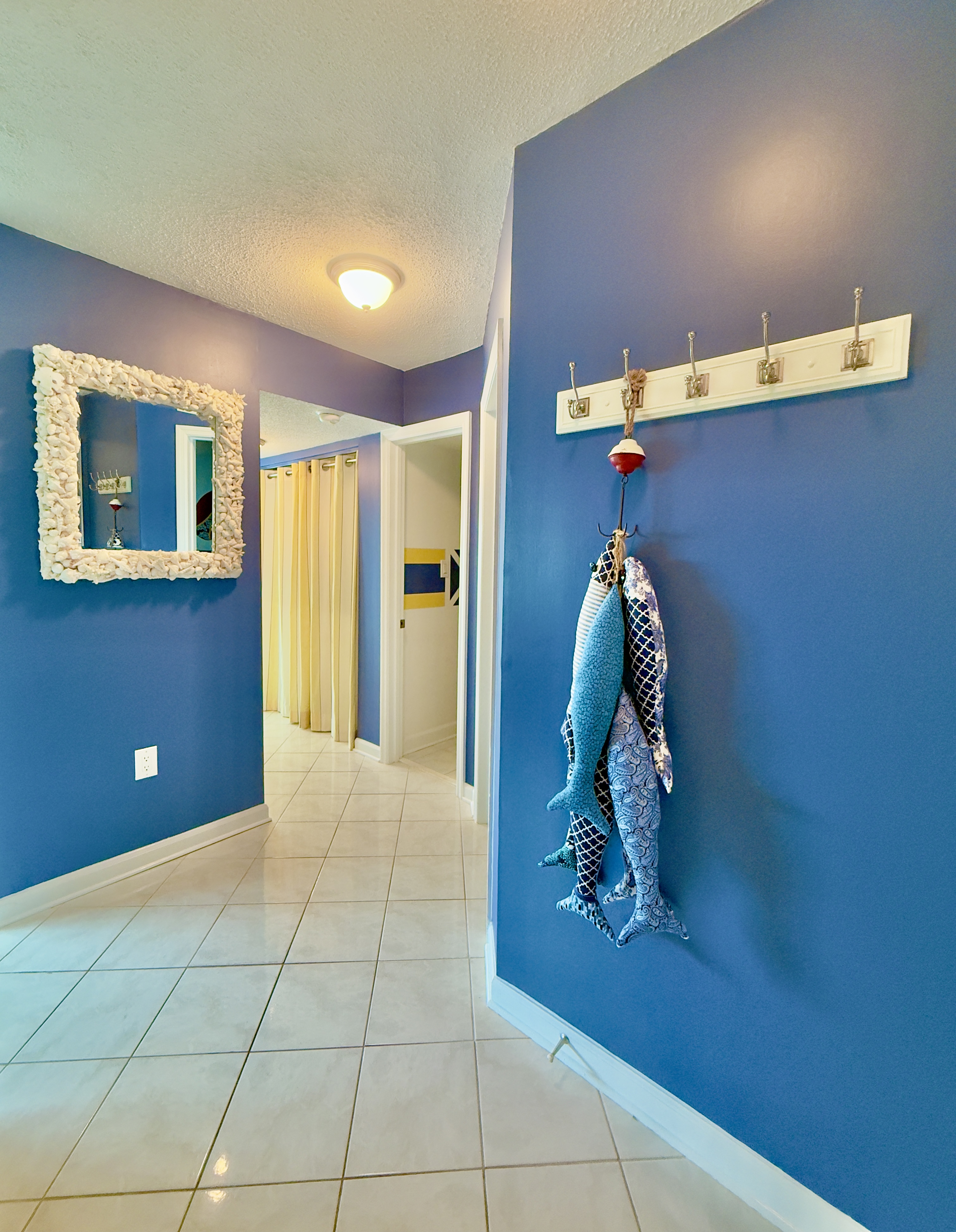 When you first walk in