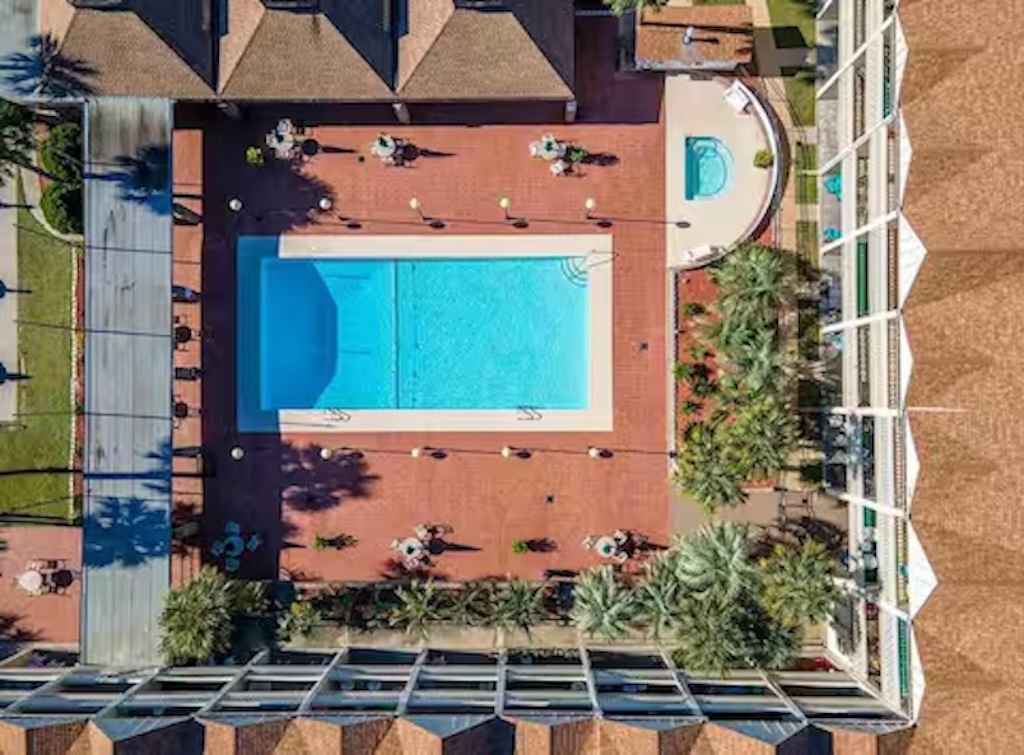 Aerial View of Pool