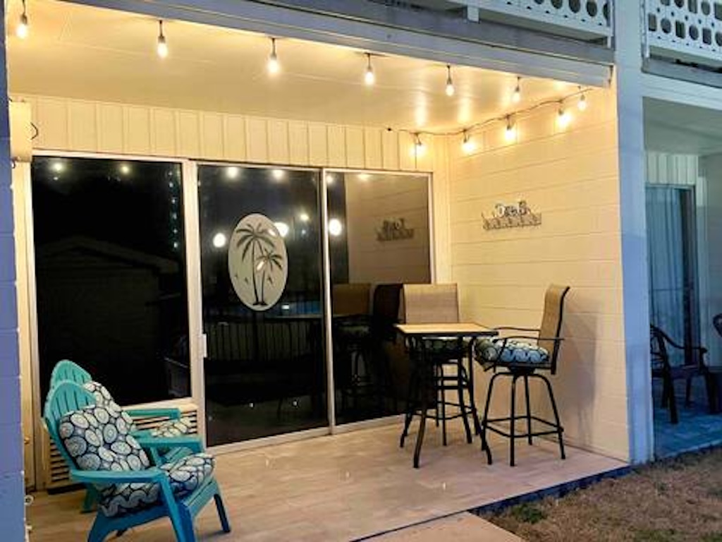 Patio Outside Queen Bedroom