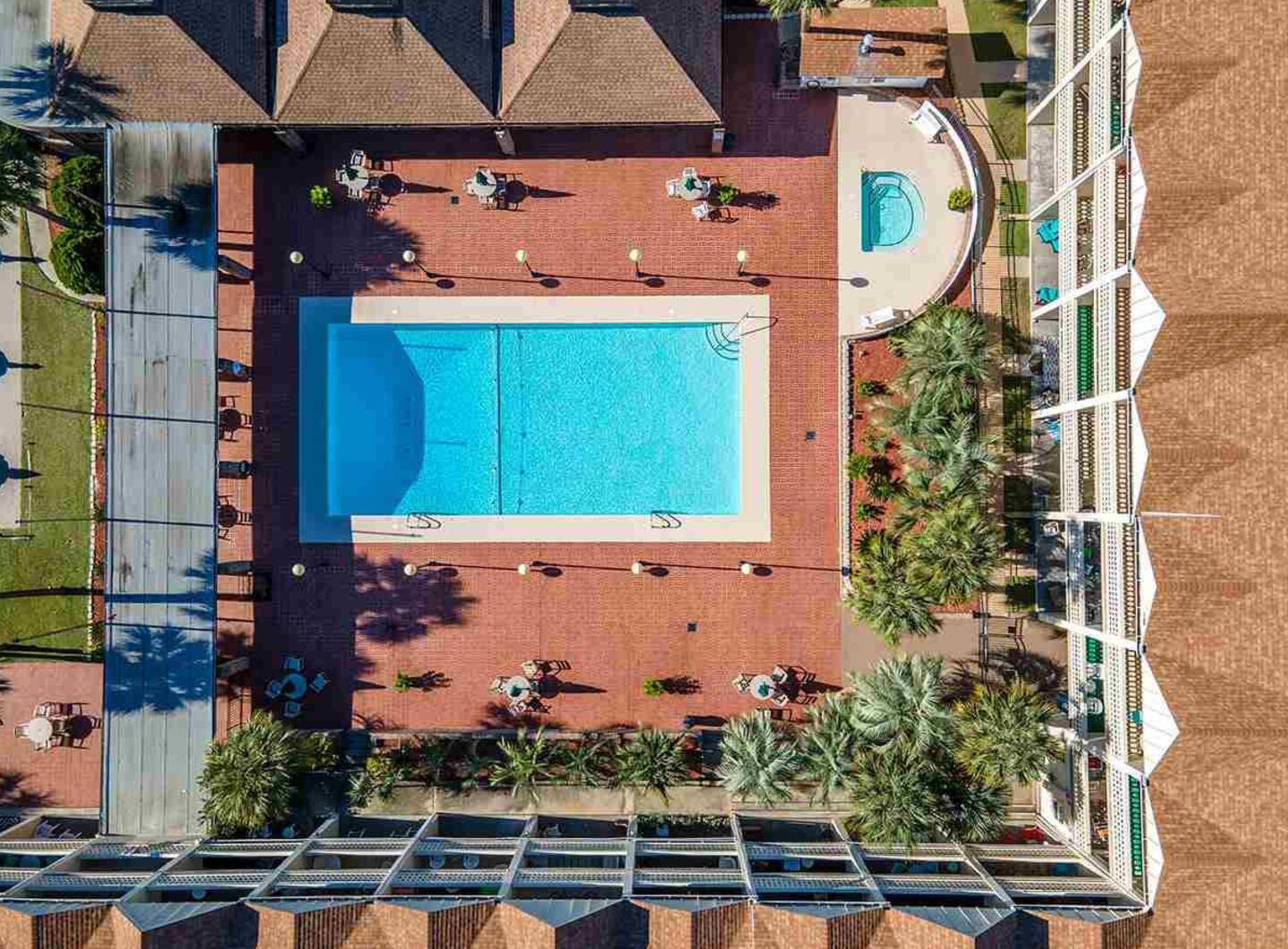 Aerial of Pool