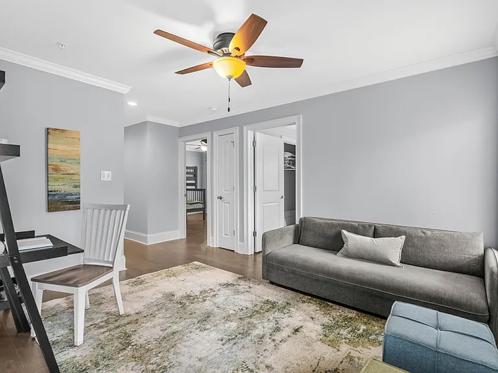 Futon on 3rd Floor Family Room