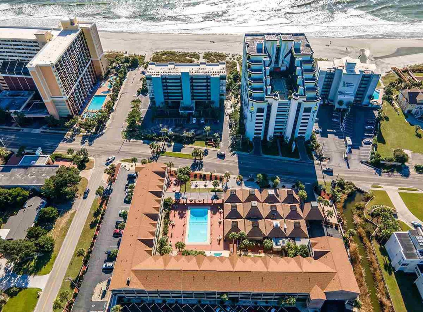 2nd-row from the beach