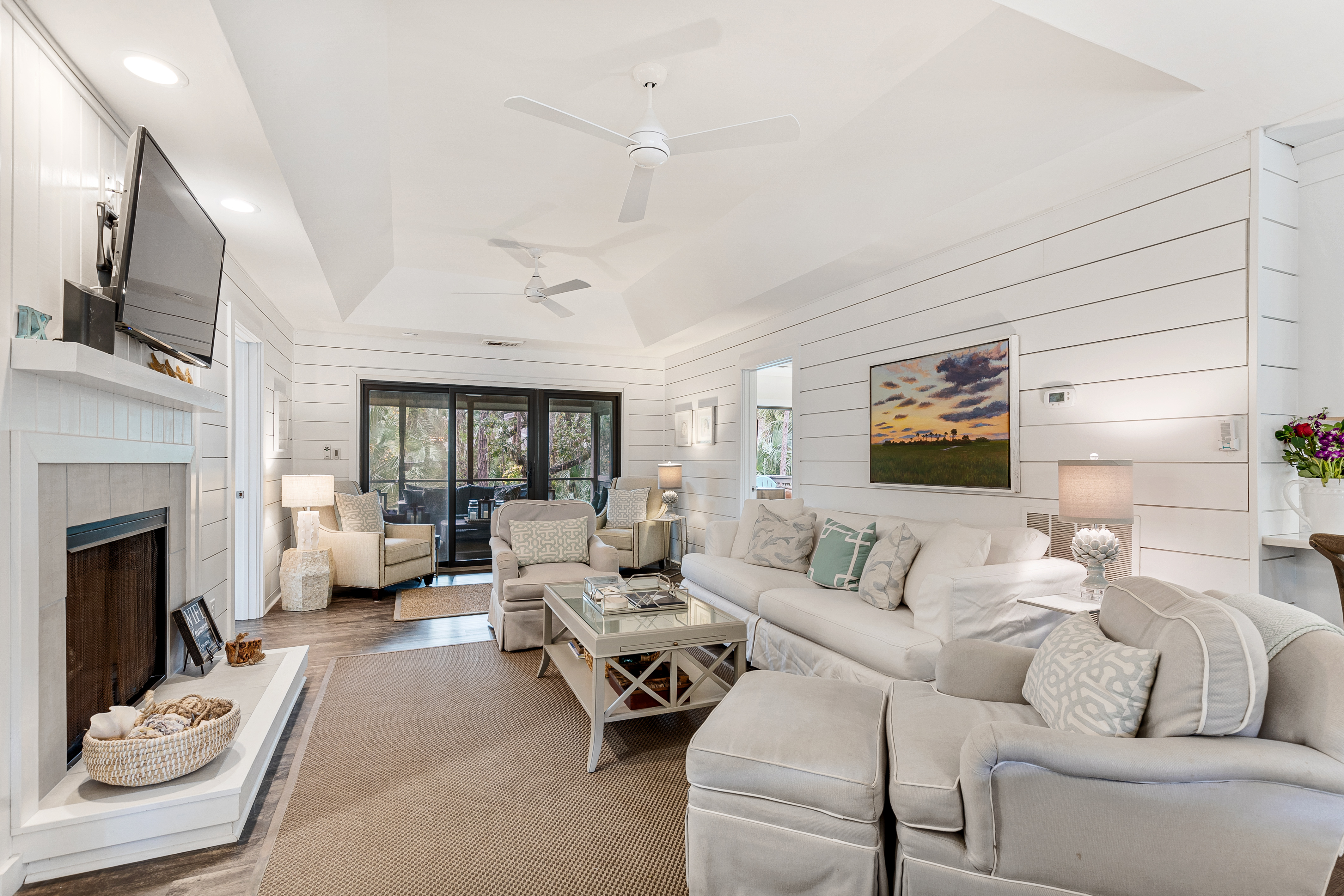 Scenic Woods Views And Upscale Furnishings - Gorgeous Coastal Cottage - Kiawah Island, SC