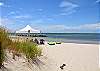 The private beach over in the other section of Bay Creek-approx. a 4-5 minute drive from the property