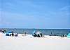A beautiful day at the Cape Charles public beach