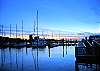 Sunset at the Marina at the Cape Charles Harbor