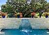 Deep waterfall pool is stunning!