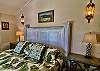 Casita Bonita has wall sconces from San Miguel, Mexico and original Spanish artwork.