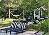 Casita has both couples chaise lounge chairs and matching adirondack chairs.