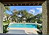 Lovely view from the poolside bar.