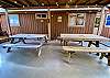 2 large heavy duty picnic tables.