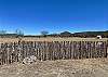 Cool Mexican stick fence with long range views.