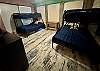 BEDROOM 3 IS VERY LARGE, 2 BUNK BEDS THAT HAS FULL ON THE BOTTOM AND TWIN BEDS ON TOP.