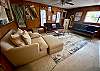 Family room is very large, has 2 futon beds and lots of games. There's also a door that opens directly outside.