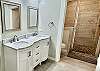 Master bedroom ensuite bathroom shower.