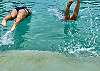 Deep pool for diving!