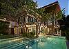 Casa Alegria front view with infinity pool