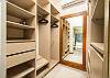 Master room's walk-in closet