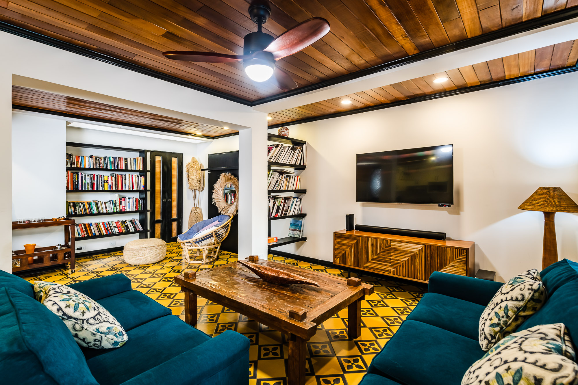 Living room.