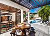 Dine alfresco at Casa Milagro! Savor custom chef meals and pre-stocked groceries while enjoying seamless concierge service steps from Tamarindo beach.