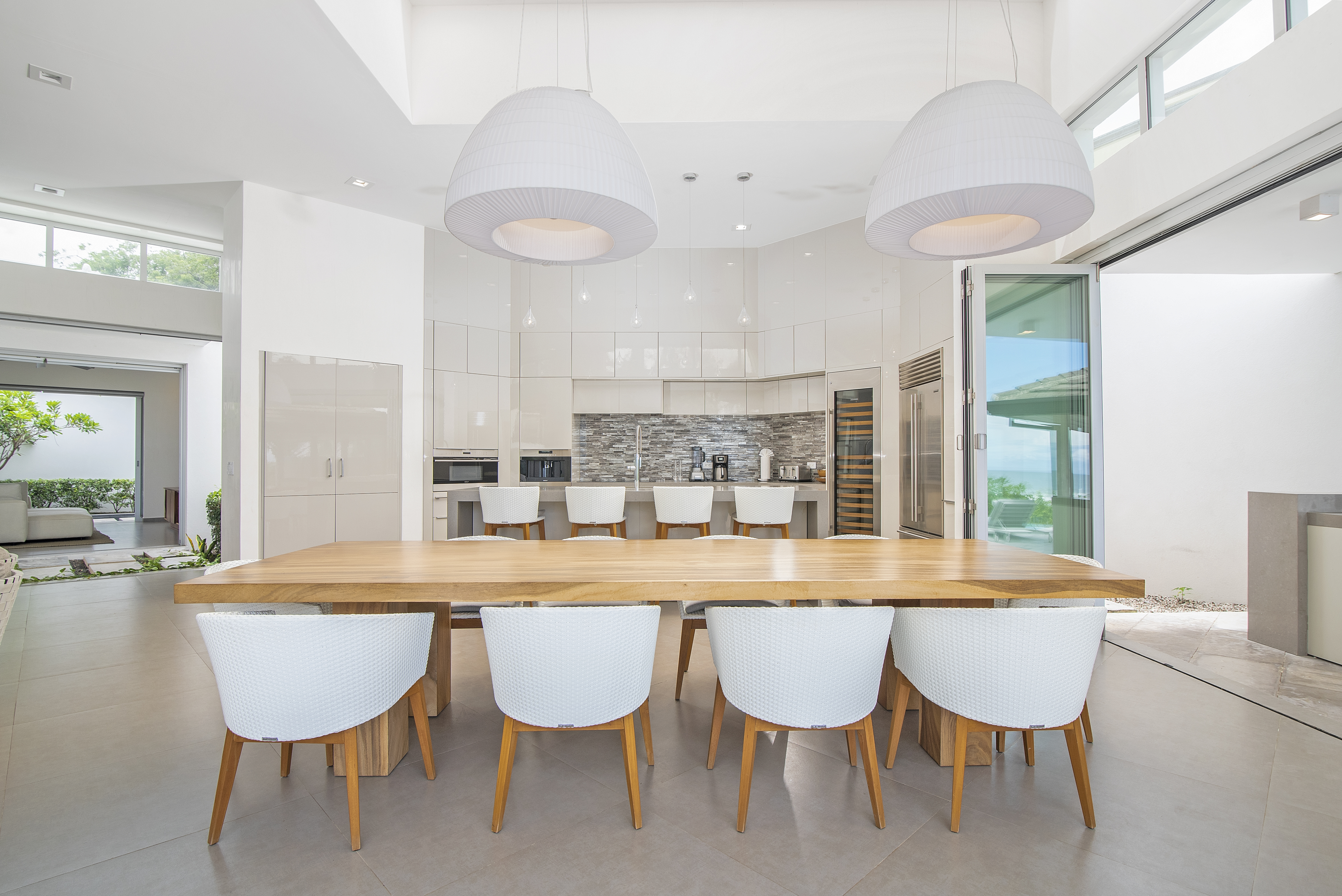 Dining Room Kitchen View