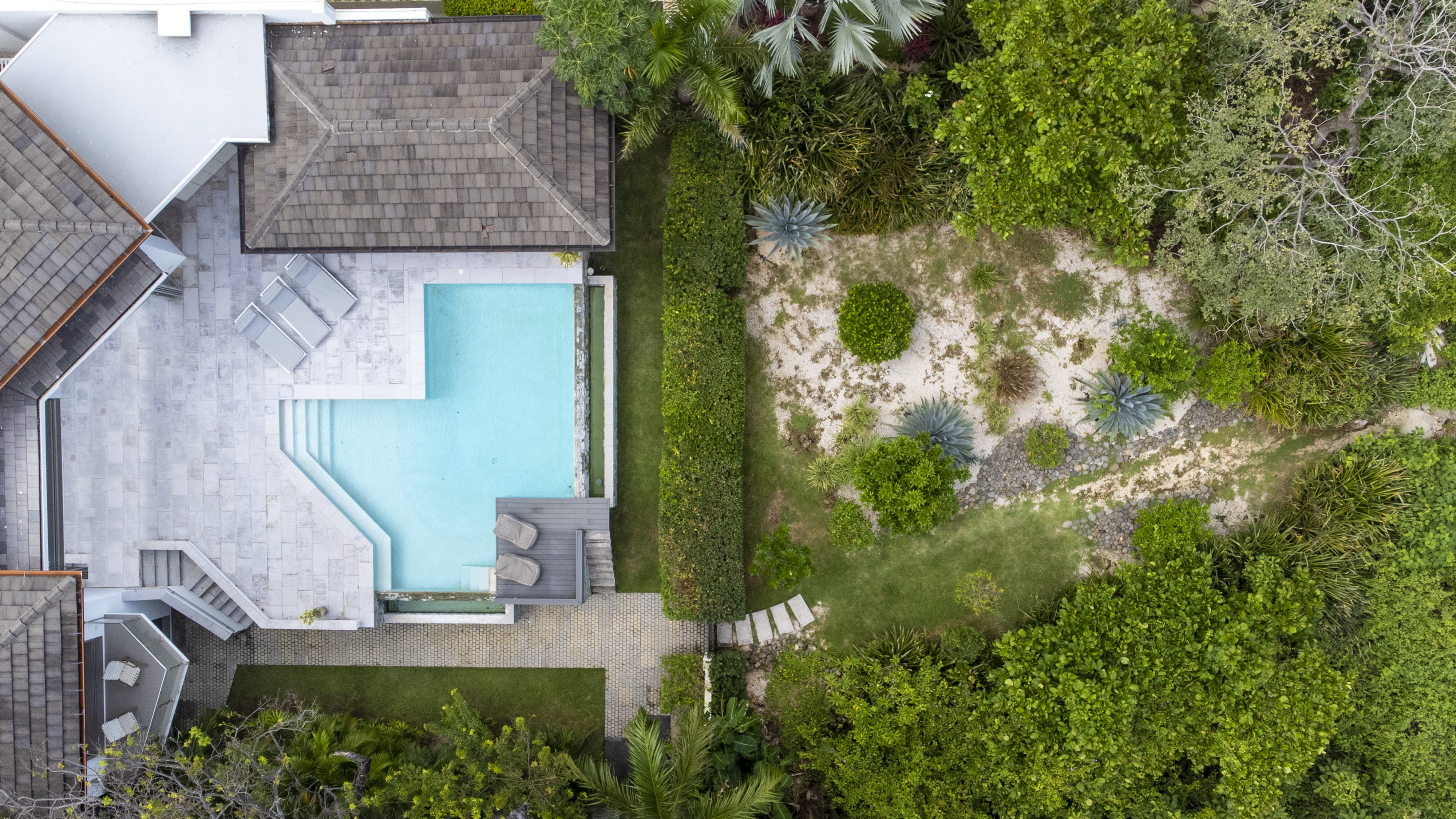 Villa Overhead View