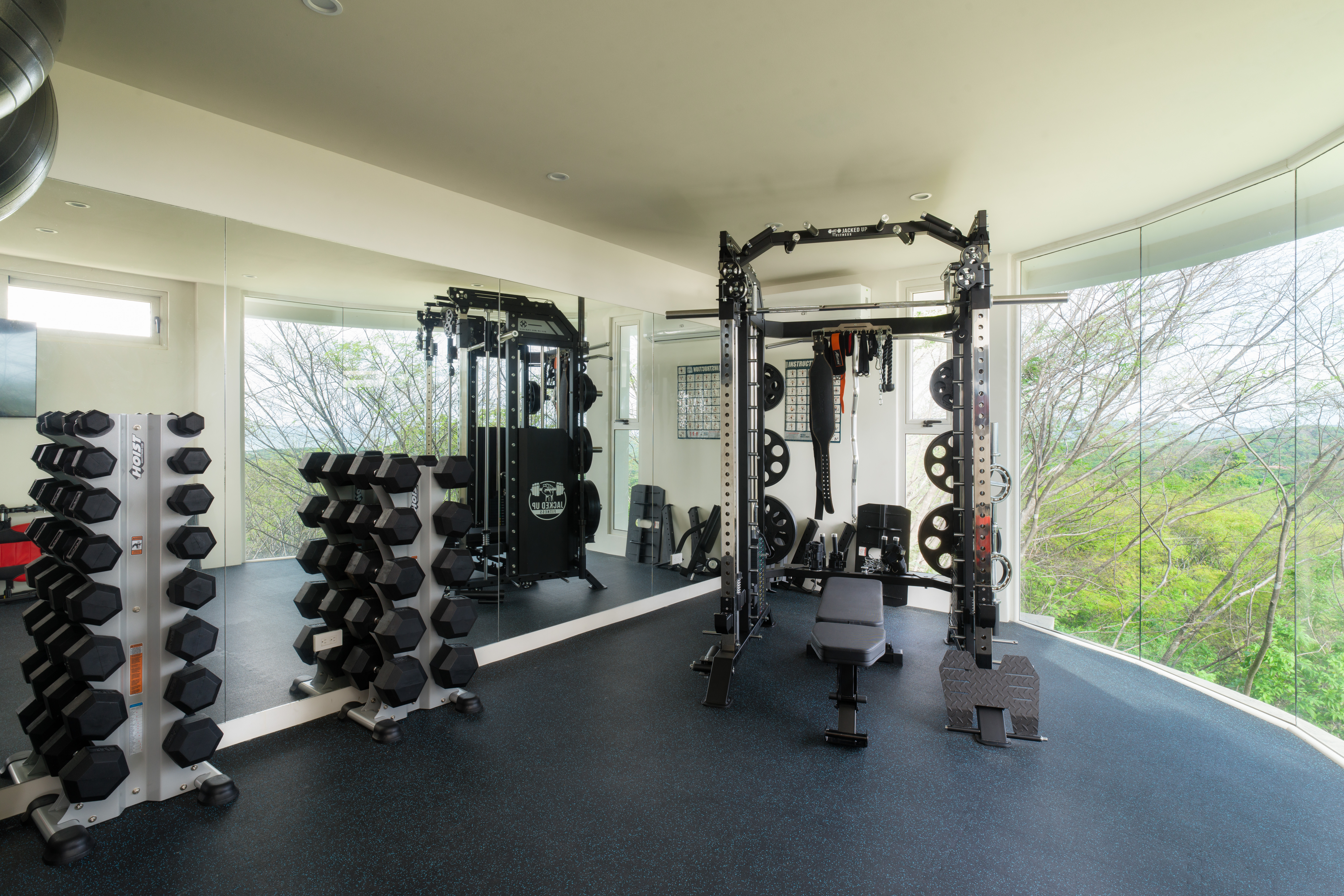 Complete professional gym