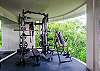 Modern and fully equipped gym.