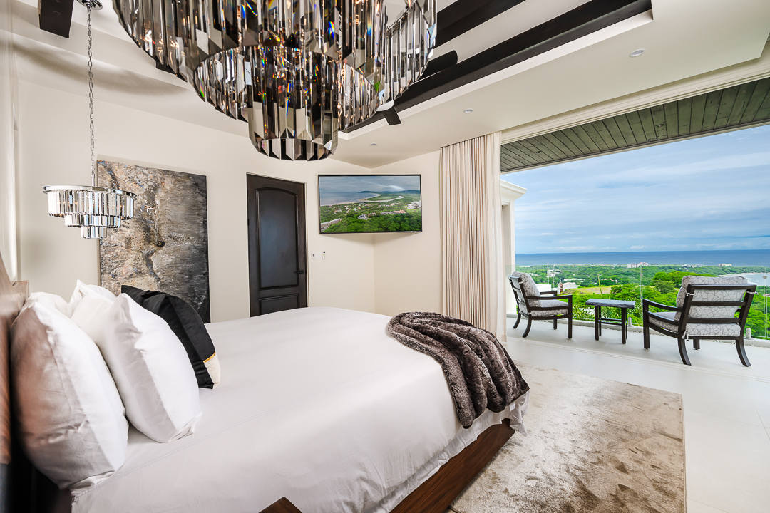 Master Upstairs with view