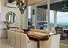 To escape the sunny climate, you can also enjoy your meals inside