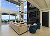 Large sliding doors to open and connect with the outdoor terrace if you prefer... 