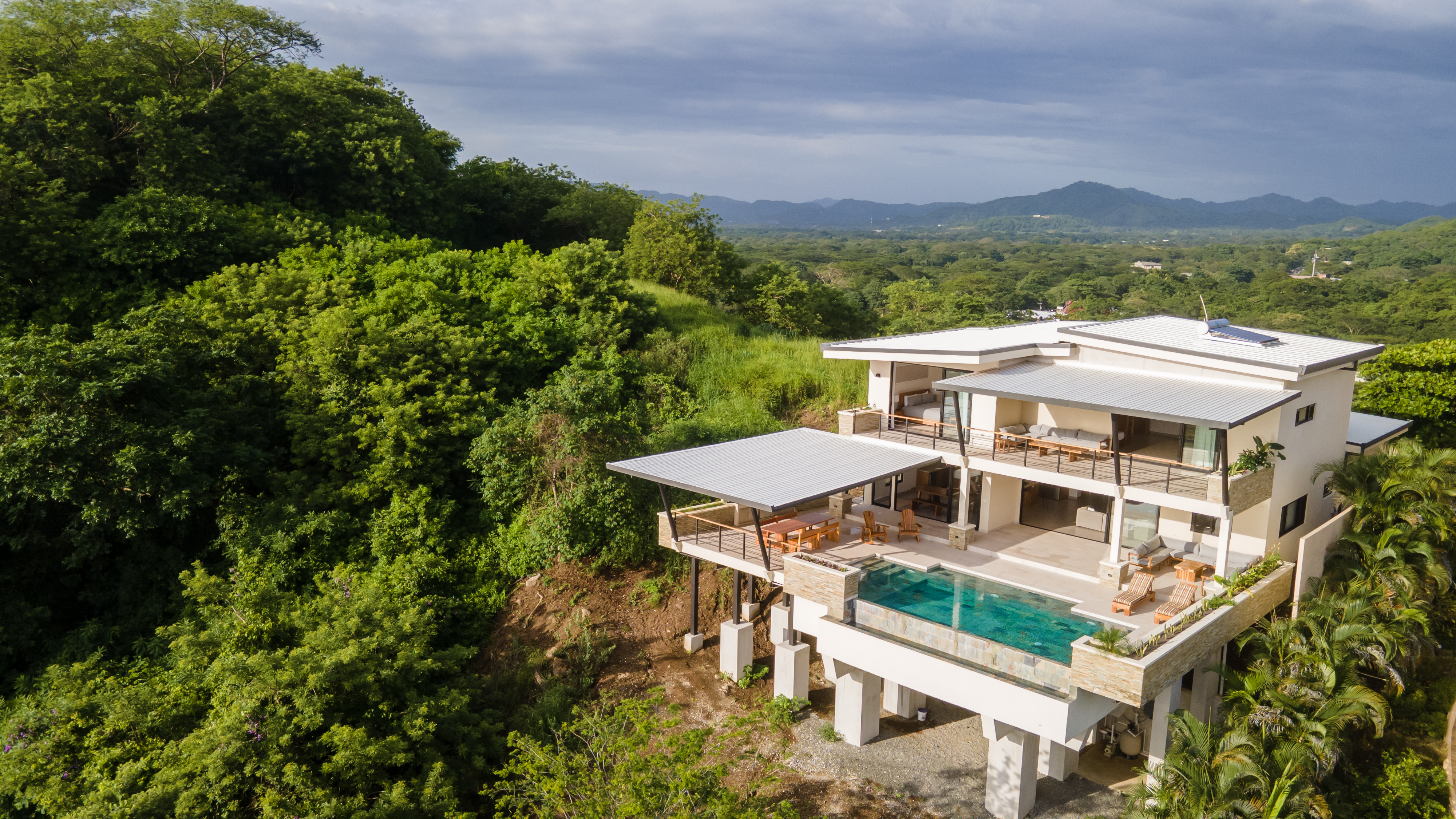 Casa Narime from the sky