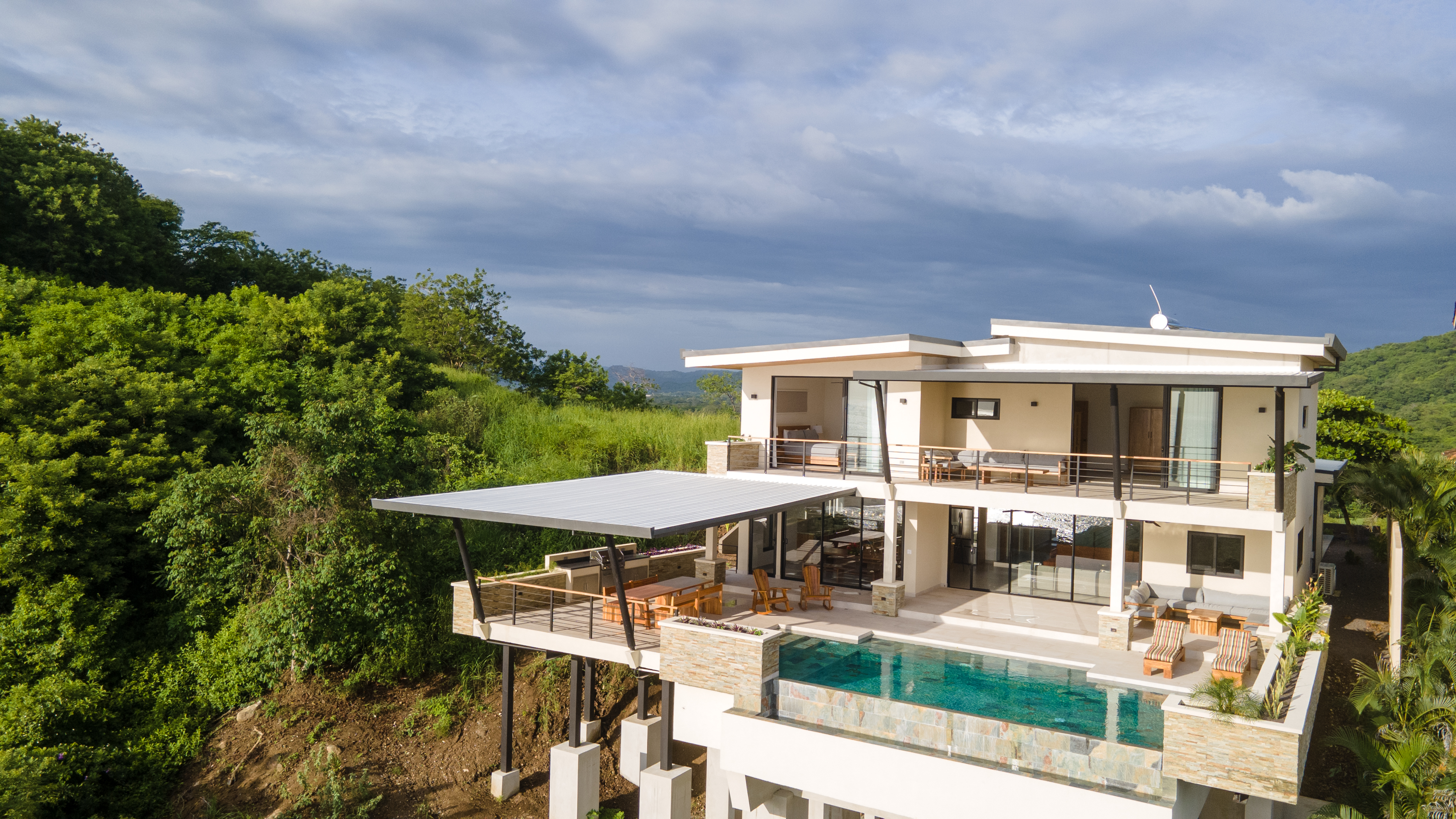 Two story home with lots of outdoor space