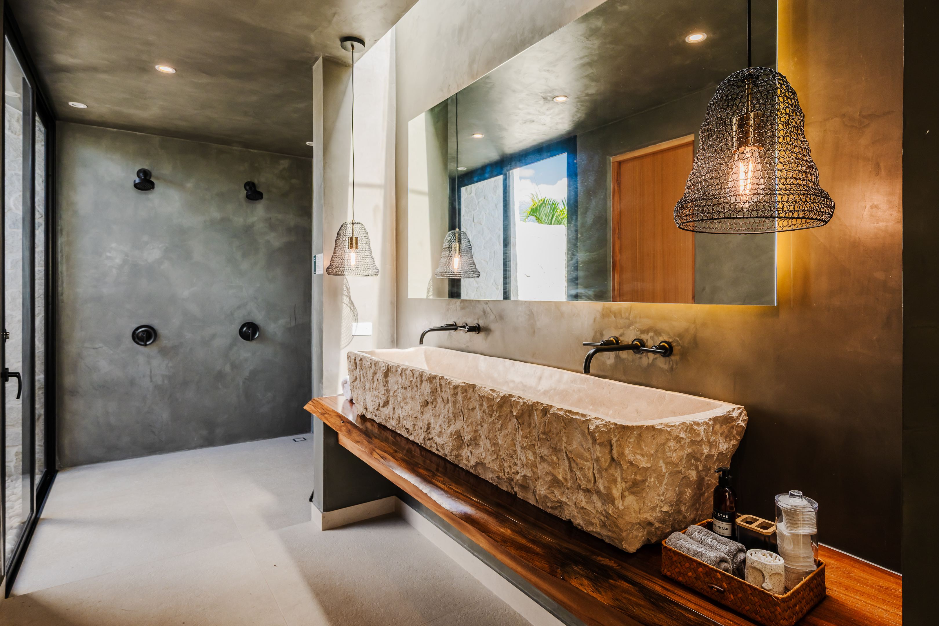 Master bathroom upstairs