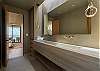 Spacious bathrooms in each master suite