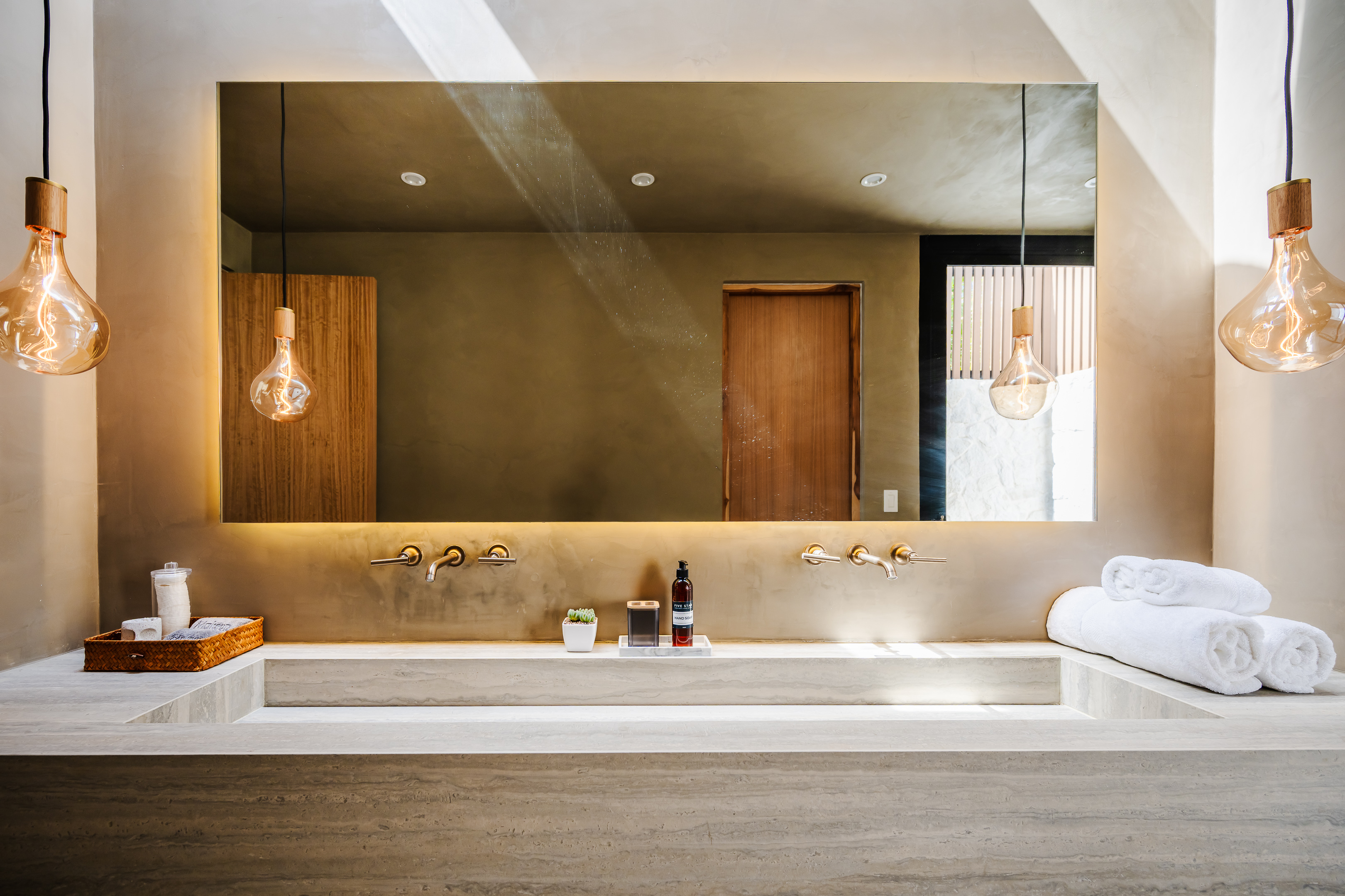 Master bathroom upstairs
