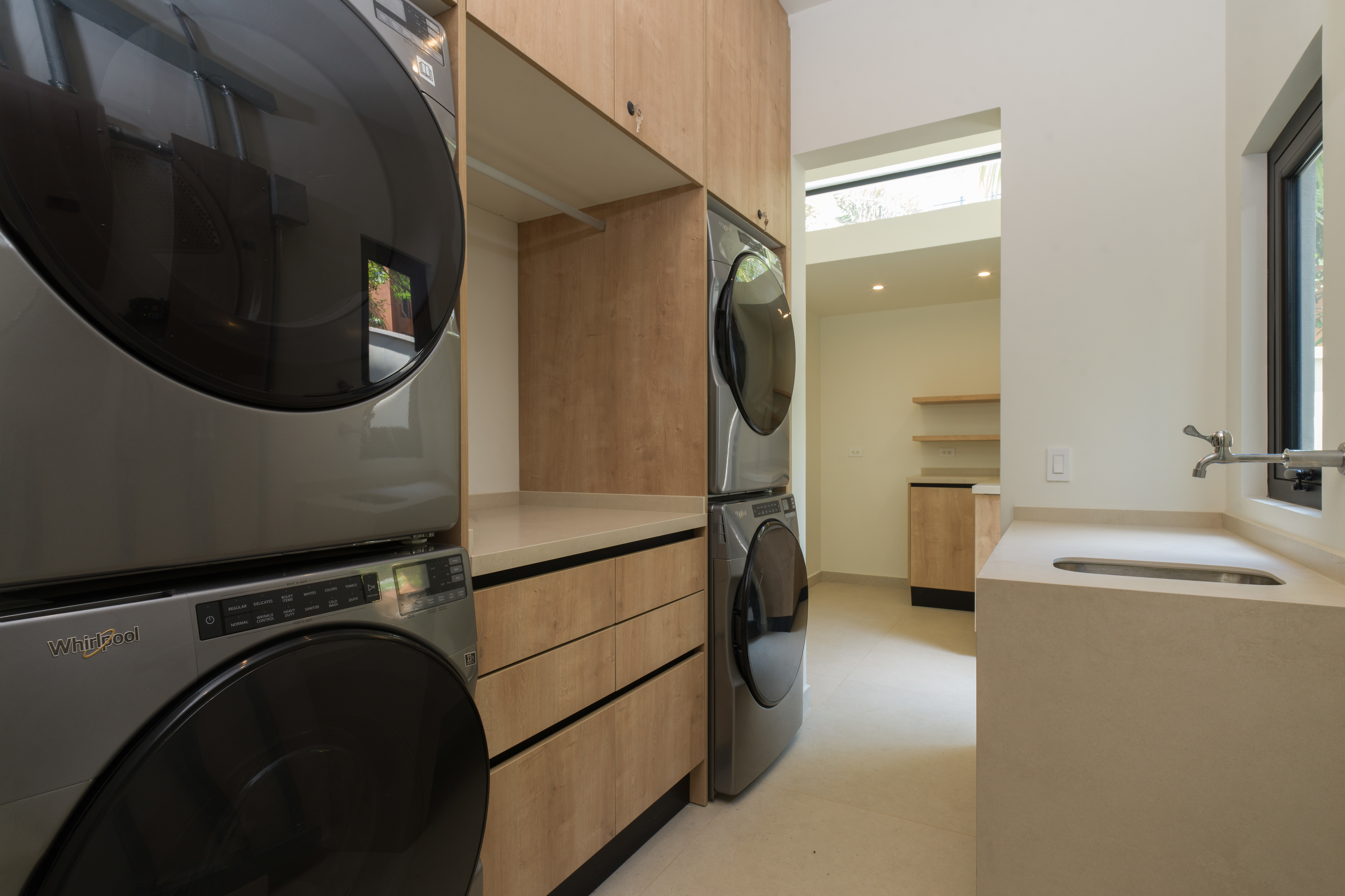 Laundry area available during your stay