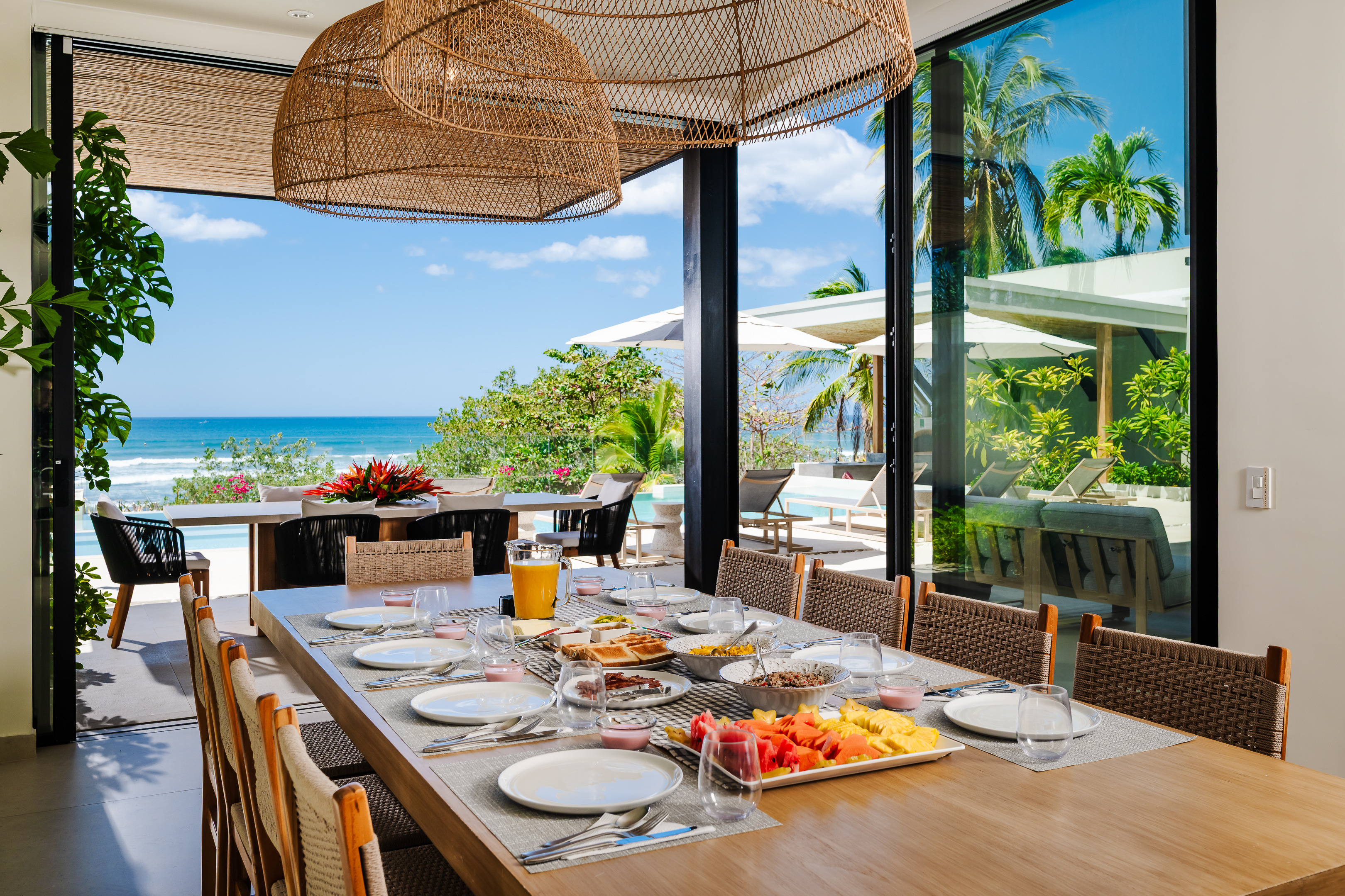 Complementary Breakfast with ocean views