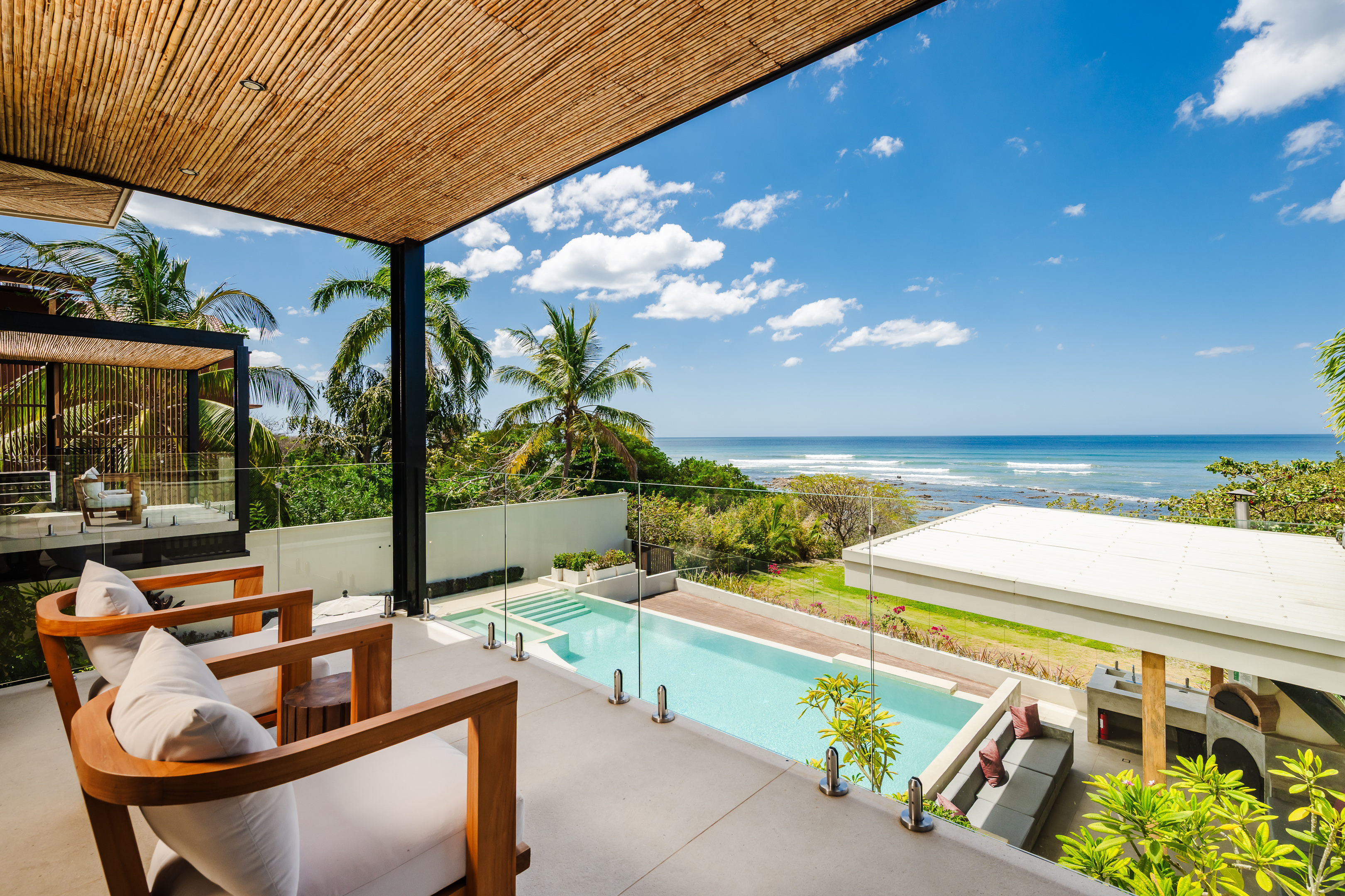 Master Suite upstairs with unbeatable view