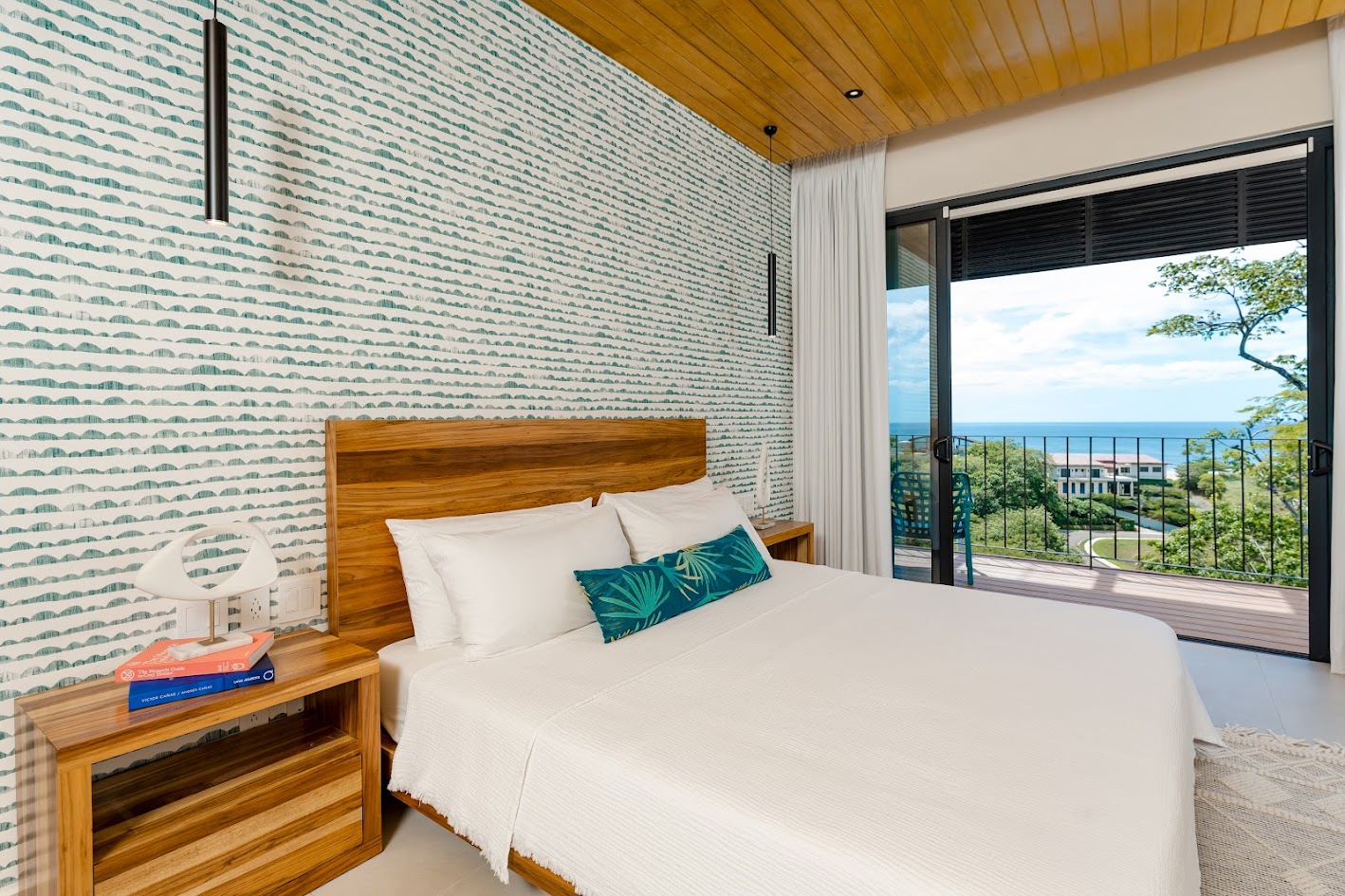 Master bedroom with private terrace