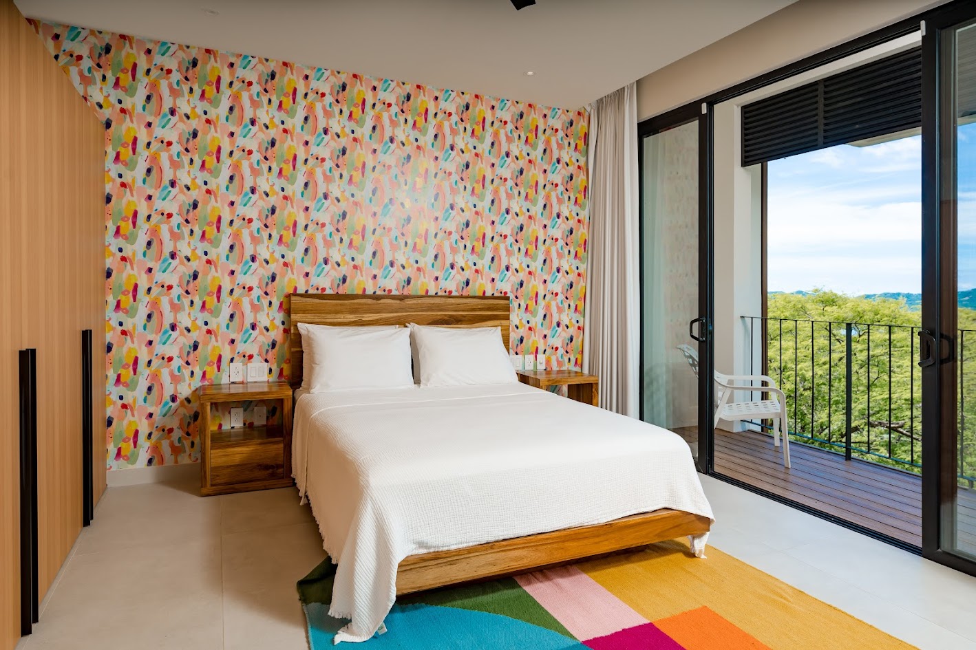Stunning Bedroom featuring a queen size bed. 