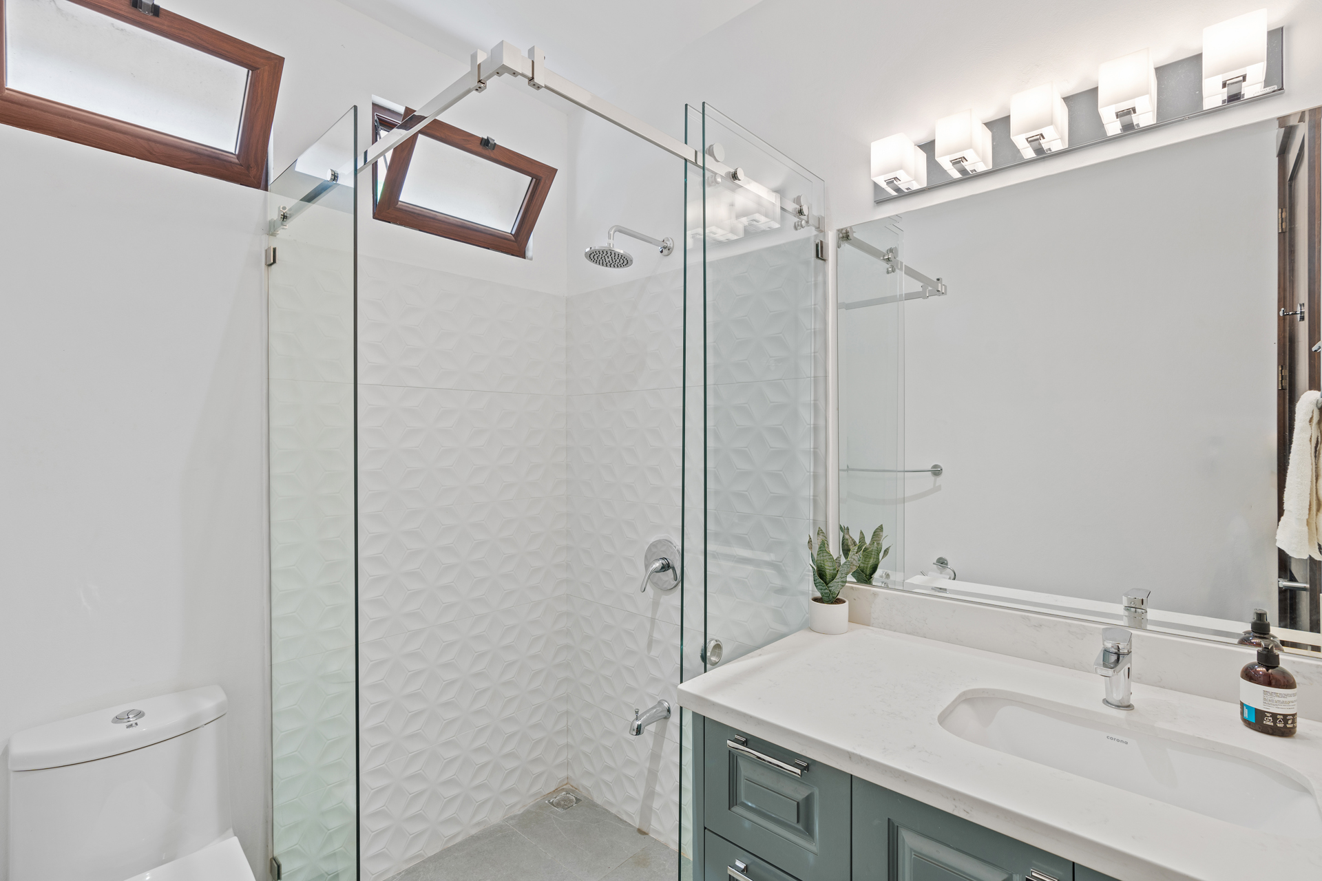 Suite bathroom