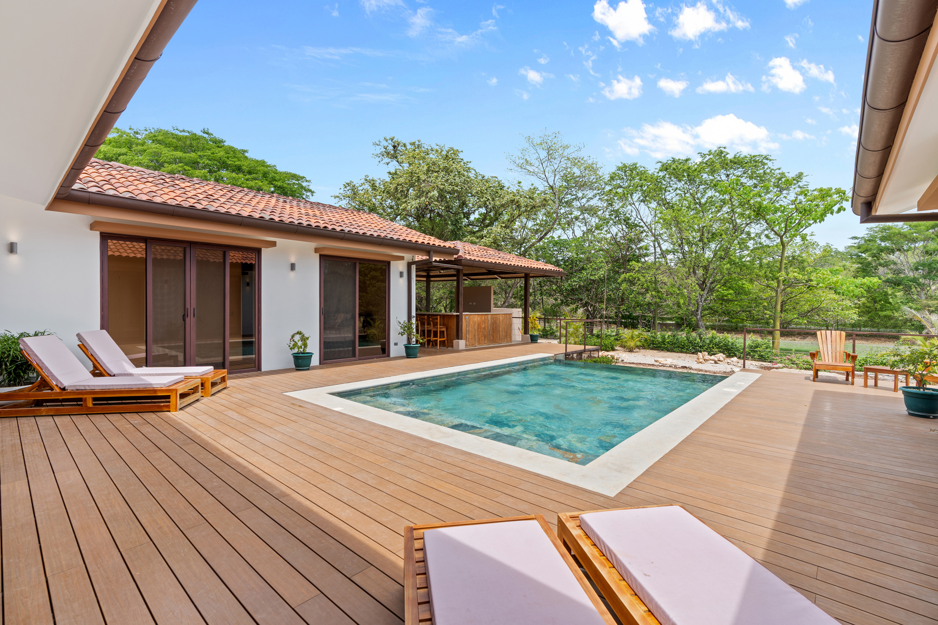 Pool area