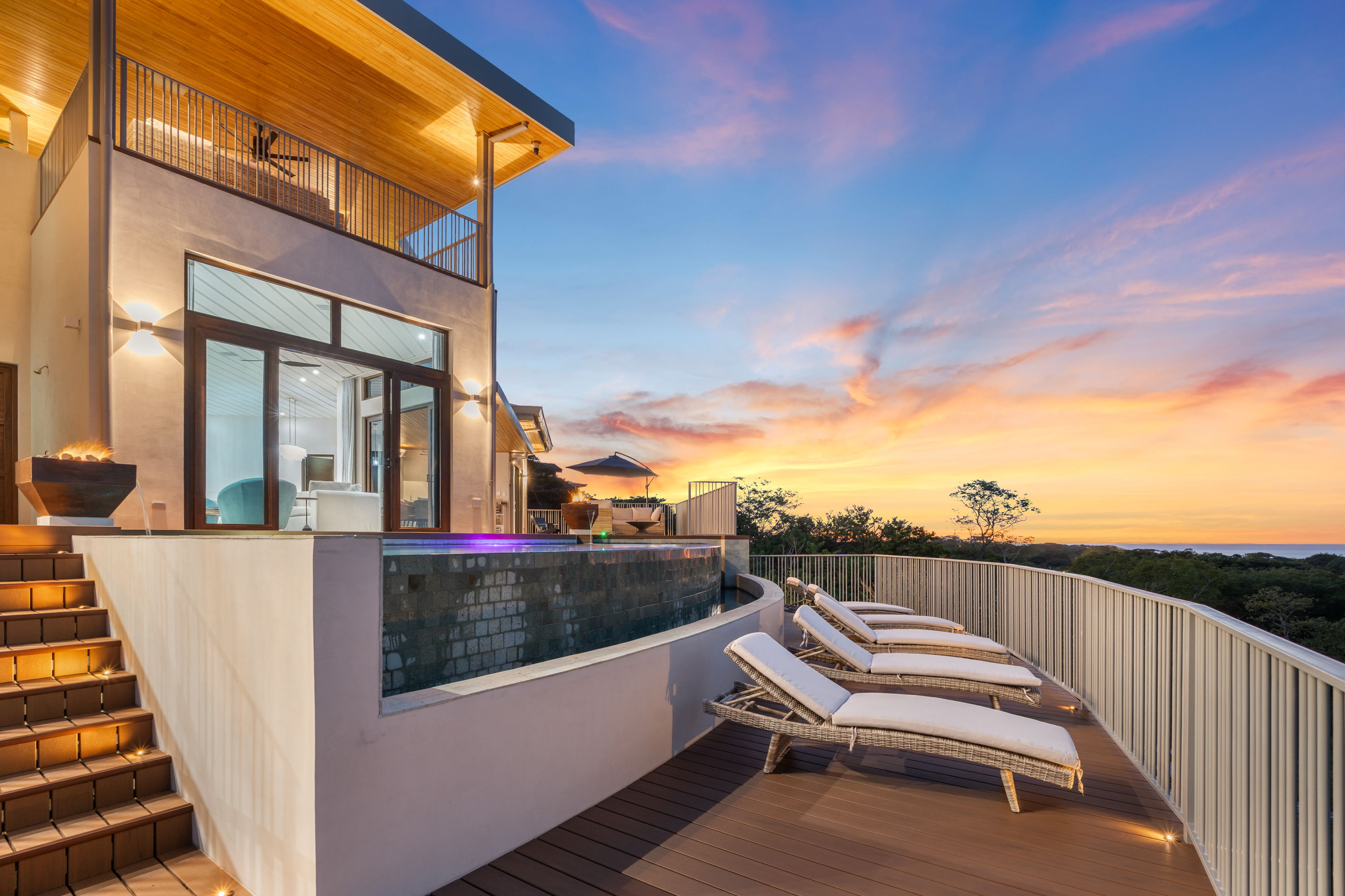 Pool deck