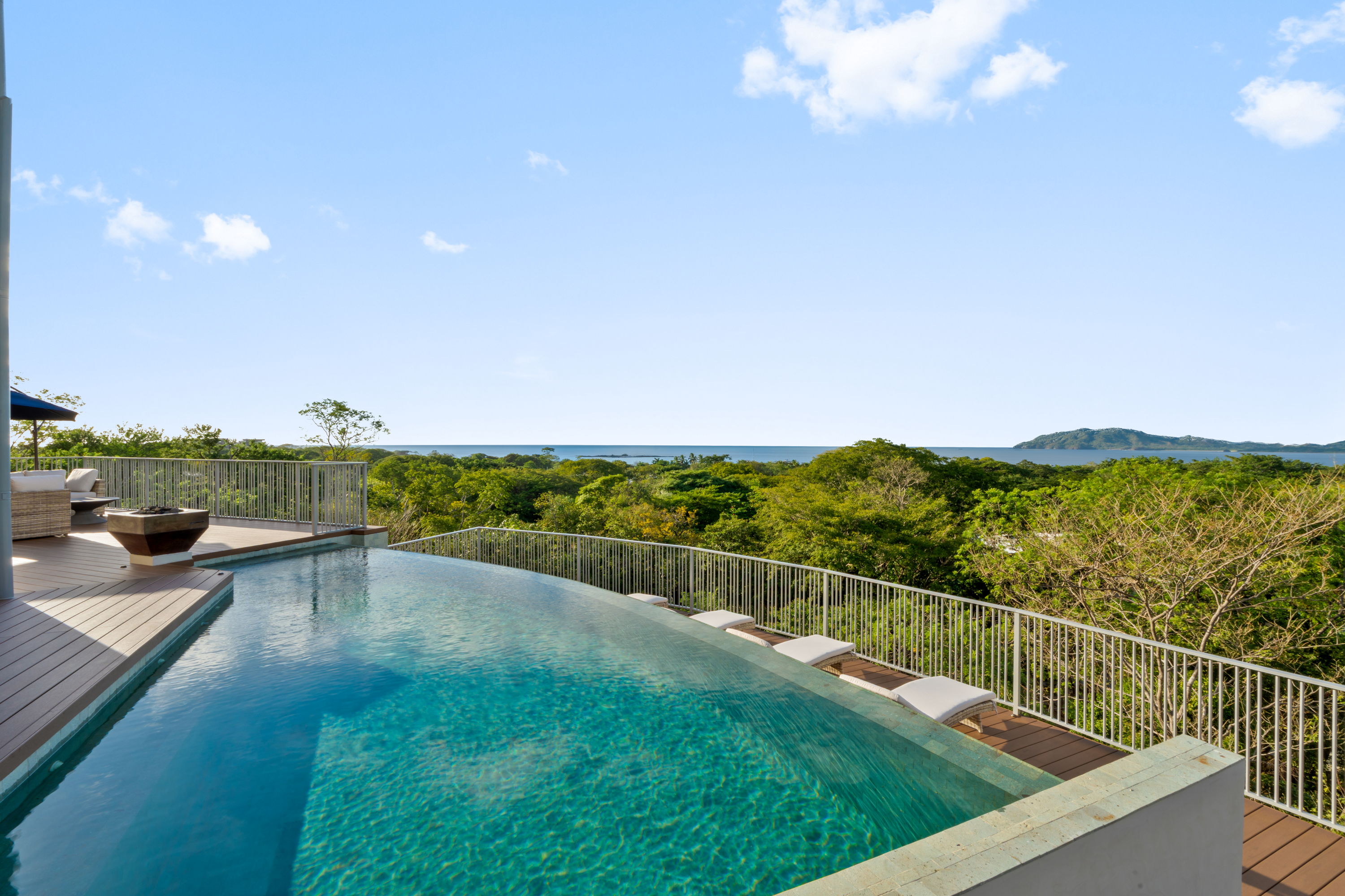 Pool with a view