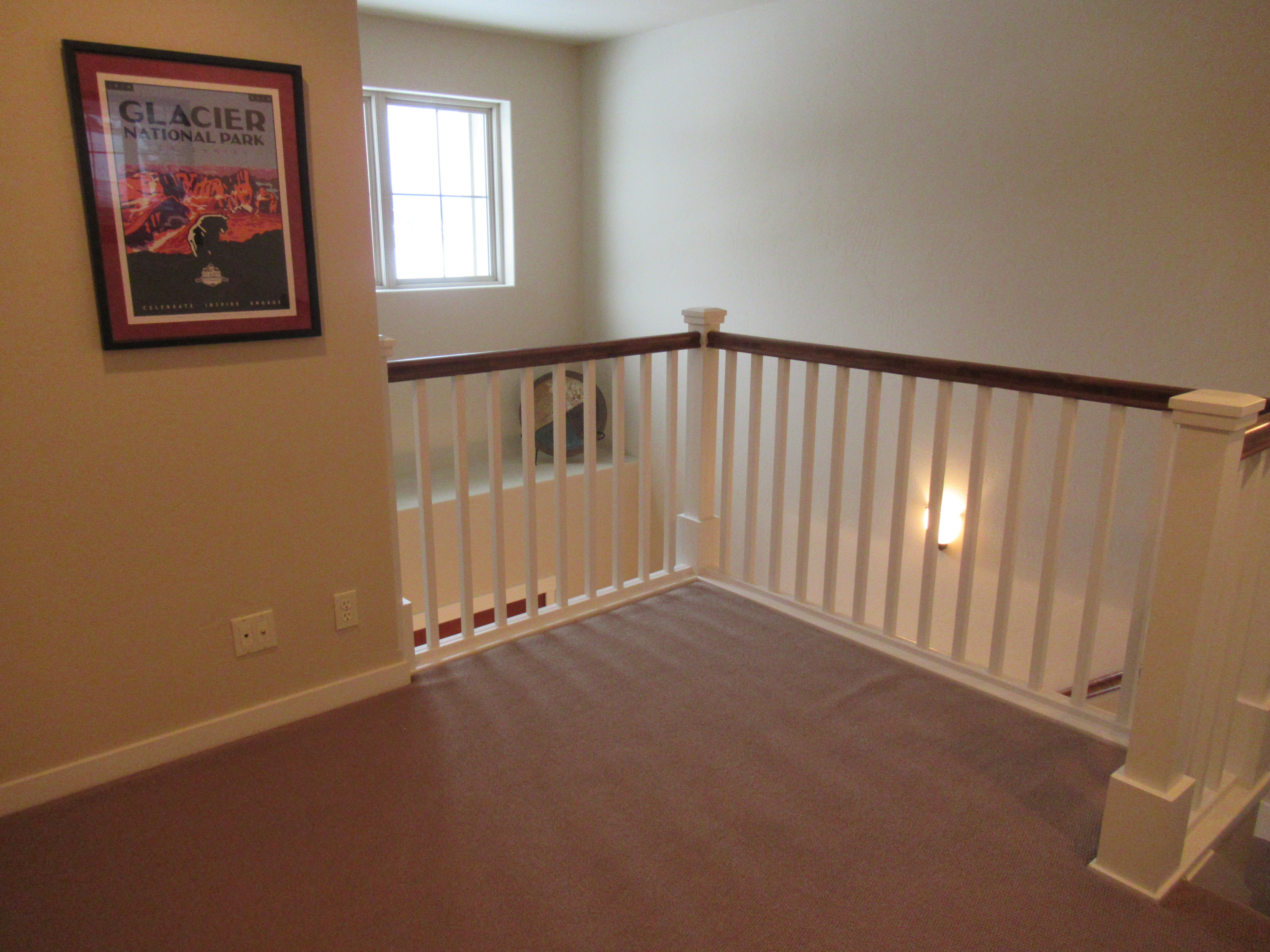 Upstairs landing